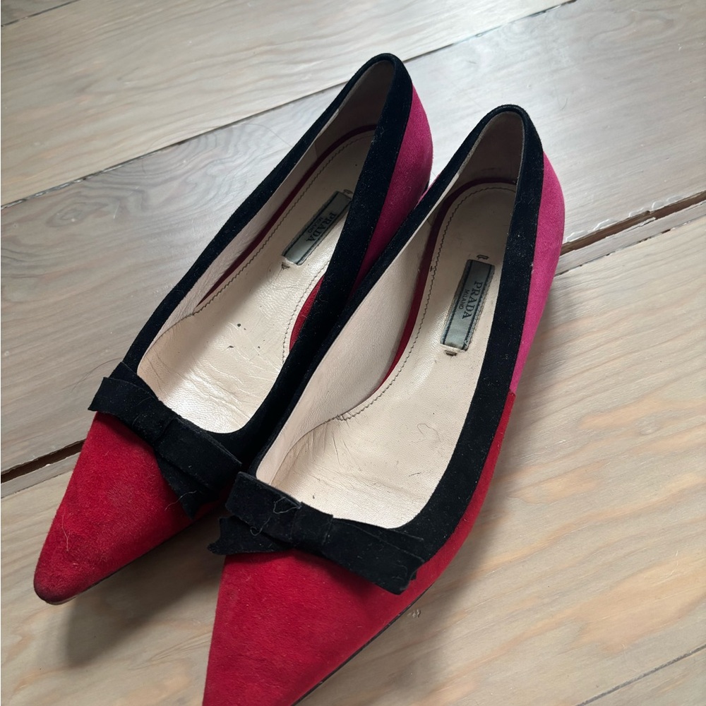 Elegant Red, pink and Black Women's Shoes